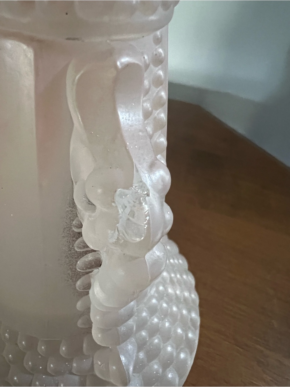 VTG- PAIR of 1930’s Pink Satin Hobnail Depression Glass Boudoir Lamp-See Pics ! - Picture 16 of 16